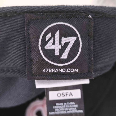フォーティセブンブランド 47 BRAND チームロゴ刺繍 6パネル ベースボールキャップ メンズ