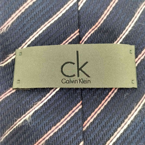 カルバンクライン CALVIN KLEIN レジメンタルストライプ ネクタイ メンズ