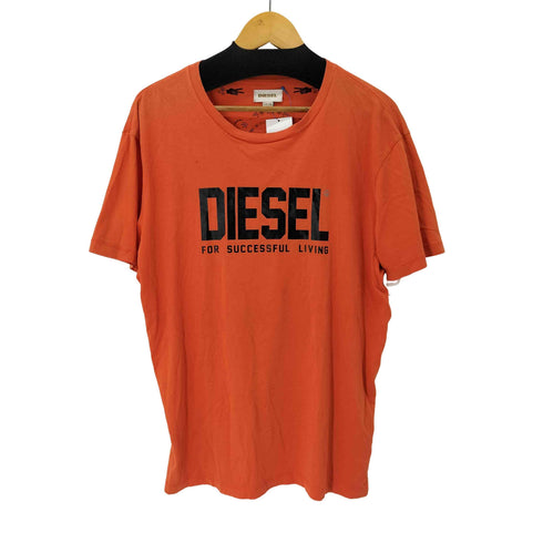ディーゼル DIESEL S/S フロントロゴクルーネックTシャツ メンズ JPN:XXL