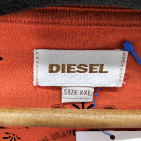 ディーゼル DIESEL S/S フロントロゴクルーネックTシャツ メンズ JPN:XXL