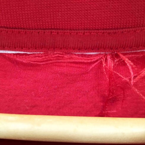 ferrari フロントロゴプリントクルーネックTシャツ メンズ