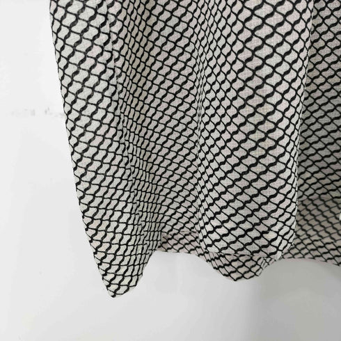 under or over L/S BD 総柄シャツ メンズ