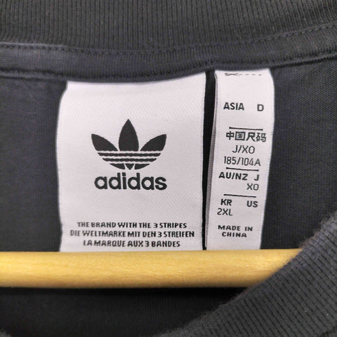 アディダスオリジナルス adidas Originals 着物柄 クルーネックラグランTシャツ メンズ XO