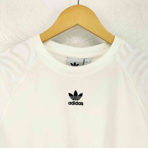 アディダスオリジナルス adidas Originals 着物柄 クルーネックラグランTシャツ メンズ O