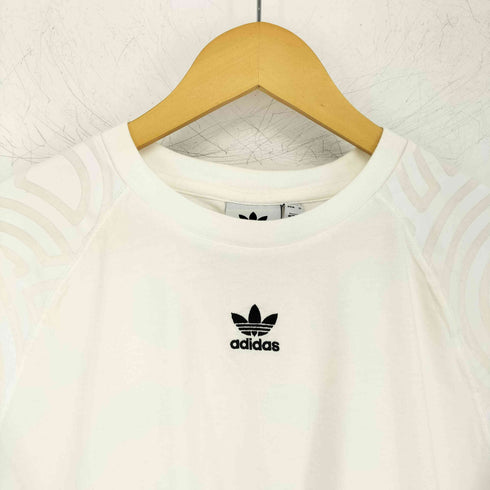 アディダスオリジナルス adidas Originals 着物柄 クルーネックラグランTシャツ メンズ XO