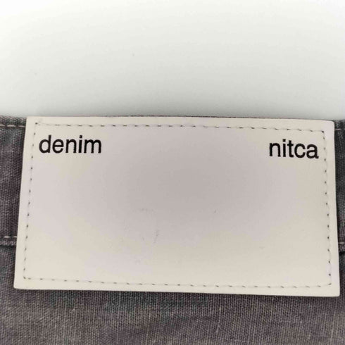 ニトカ nitca リネンワイドデニムパンツ レディース JPN:0