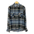 ゴールデン グースデラックスブランド golden goose deluxe brand イタリア製 シアーチェックシャツ メンズ XS