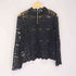 ラウンジドレス Loungedress レースハイネックブラウス レディース FREE