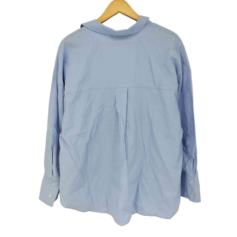 ザラ ZARA ベーシックポプリンシャツ レディース import:L