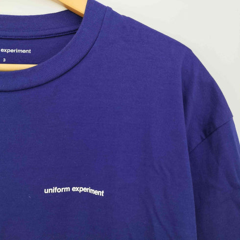 ユニフォームエクスペリメント uniform experiment CODE LOGO TEE メンズ JPN:3