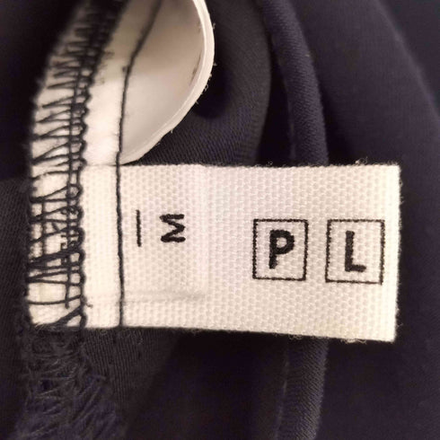 プラステ PLST バックサテンストレッチ フレアスリーブブラウス レディース M