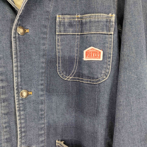 ジーアールエヌ grn デニムカバーオール メンズ 3