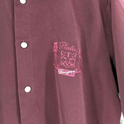 PLATINI ロゴ刺繍シャツ メンズ JPN:XL