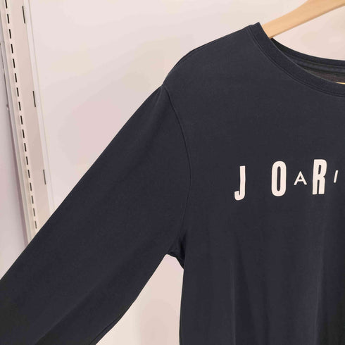 ジョーダンブランド JORDAN BRAND 18AW Logo Printed Long Sleeve T Shirt ロゴ プリント ロング スリーブ Tシャツ メンズ import:M