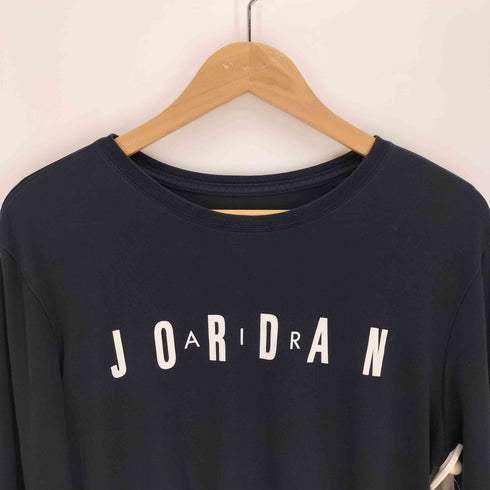 ジョーダンブランド JORDAN BRAND 18AW Logo Printed Long Sleeve T Shirt ロゴ プリント ロング スリーブ Tシャツ メンズ import:M
