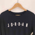ジョーダンブランド JORDAN BRAND 18AW Logo Printed Long Sleeve T Shirt ロゴ プリント ロング スリーブ Tシャツ メンズ import:M