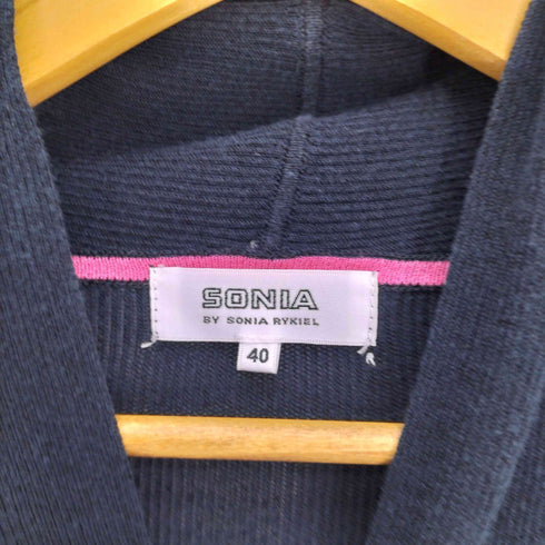 ソニアバイソニアリキエル SONIA by SONIA RYKIEL レーヨン混 スナップボタン 変形 カーディガン レディース EUR:40