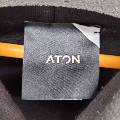 エイトン ATON GARMENT DYE URAKE HOODIE メンズ 04