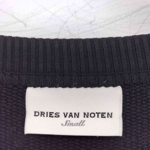 ドリスヴァンノッテン DRIES VAN NOTEN オーバーサイズ クルーネック スウェットトレーナー メンズ S