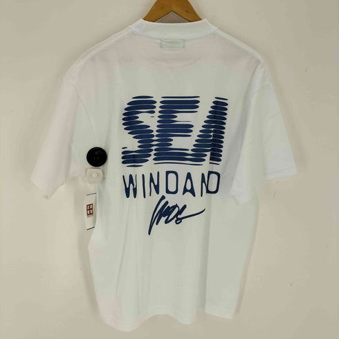 ウィンダンシー WIND AND SEA LINE HALFTONE SEA S/S TEE メンズ JPN:L