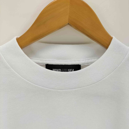 ウィンダンシー WIND AND SEA LINE HALFTONE SEA S/S TEE メンズ JPN:L
