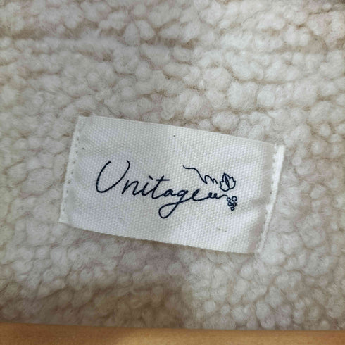 Unitage ハーフZIPボアパーカー レディース FREE