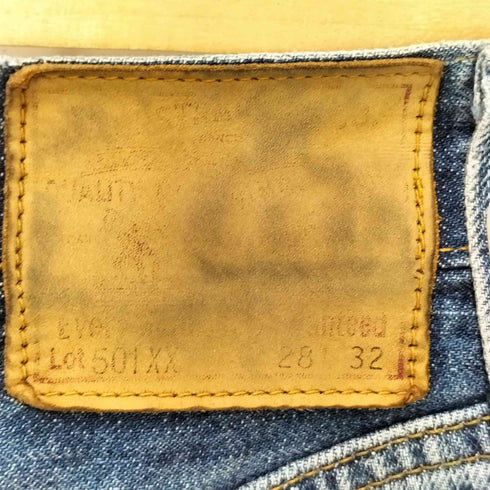 リーバイスヴィンテージクロージング Levis Vintage Clothing 501XX 1947年モデル BIG E 赤耳 隠しリベット Vステッチ ボタンフライ デニム パンツ ユニセックス メンズ W28 L32