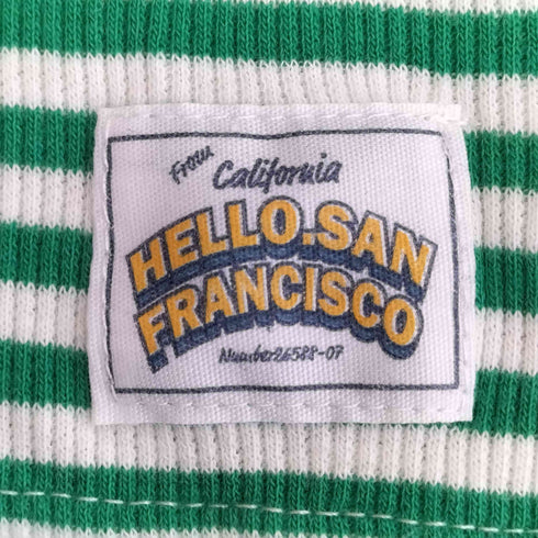 HELLO.SANFRANCISCO Tee付きボーダーキャミワンピース レディース FREE