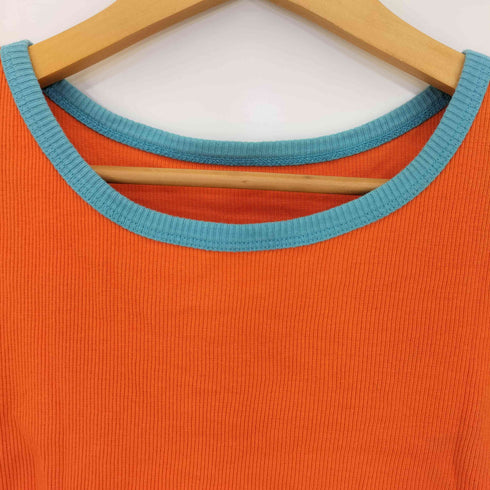 HELLO.SANFRANCISC 配色リンガーTEE付キャミワンピース レディース ONE SIZE