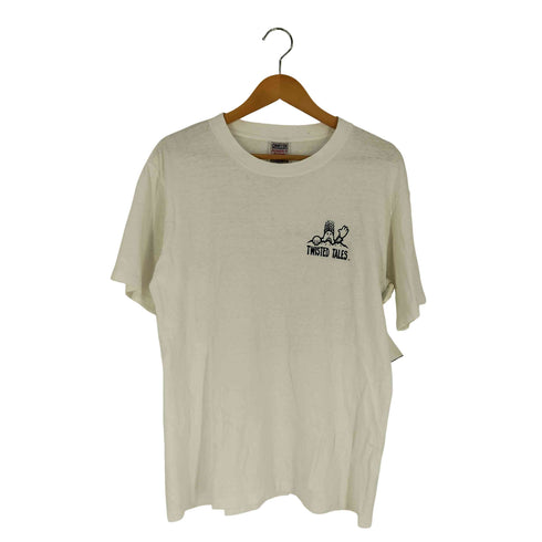 オニータ ONEITA 90s シングルステッチ 両面プリントクルーネックTシャツ メンズ import:L