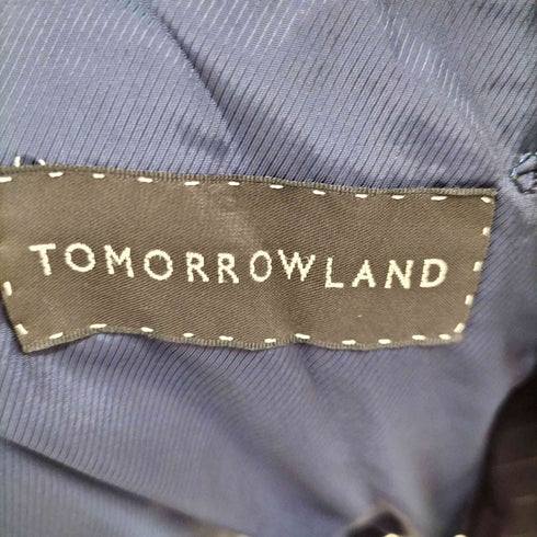 トゥモローランドピリグリム TOMORROWLAND PILGRIM モヘヤ混ウールストライプ2Bテーラードジャケット メンズ JPN:42