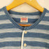ヘルスニット Healthknit SPORTSWEAR ボーダー ヘンリーネックTシャツ メンズ import:S