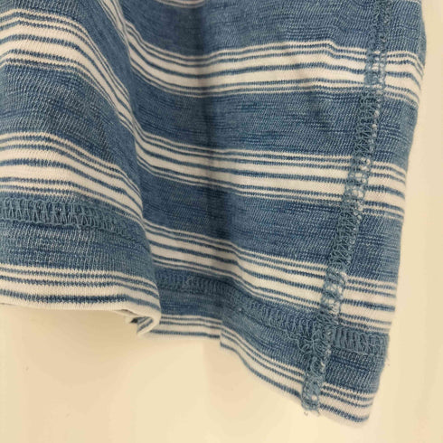ヘルスニット Healthknit SPORTSWEAR ボーダー ヘンリーネックTシャツ メンズ import:S