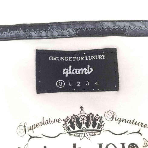 グラム glamb コラボ キャラクタープリントTシャツ メンズ JPN:0