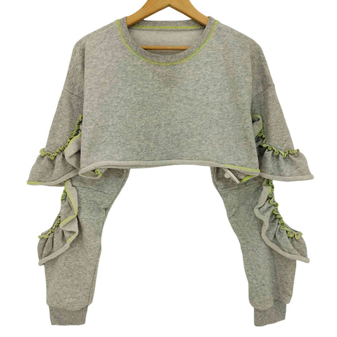 HELLO.SANFRANCISCO カットアウトフリルスウェット レディース ONE SIZE