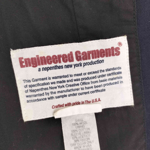 エンジニアードガーメンツ Engineered Garments 旧タグUSA製 Andovre ウールスーツセットアップ メンズ 32