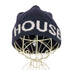 サイダーハウス CYDERHOUSE HOUSE刺繍 カシミヤ混ニットキャップ メンズ FREE