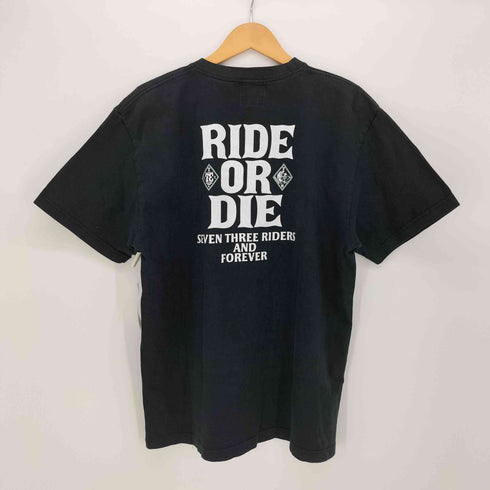 73R THE SEVEN THREE HELL ボックスフィット クルーネックTシャツ メンズ XL