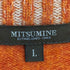 ミツミネ MITSUMINE ウールナイロン リブ切替 ハーフジップニット メンズ JPN:L