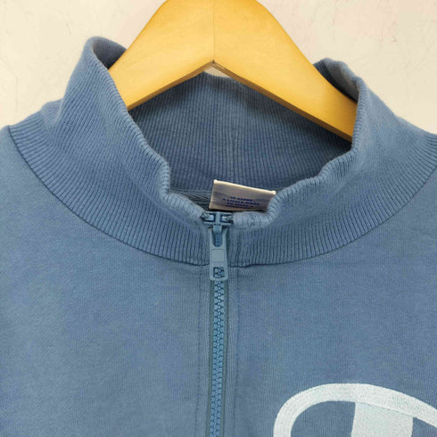 チャンピオン Champion 別注 クロップド丈 ハーフジッププルオーバー レディース FREE