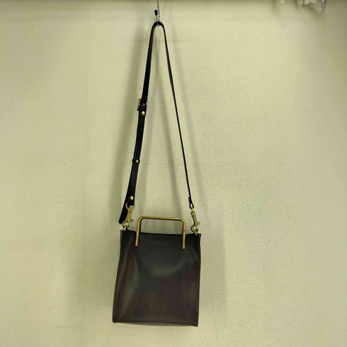 本革 2way ショルダーバック レディース