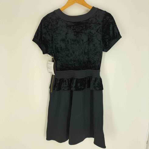 マークバイマークジェイコブス Marc by Marc Jacobs レーヨン ポリ ベロア S/S ワンピース レディース S