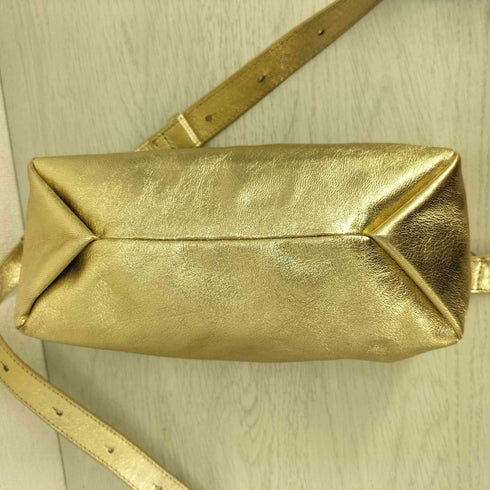 イアパピヨネ ear PAPILLONNER ゴートレザー ボックスミニショルダーバック レディース