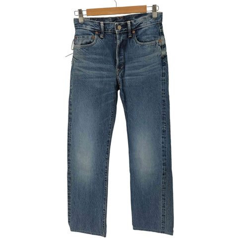 ブルーブルー BLUE BLUE ボタンフライストレートデニムパンツ レディース w28