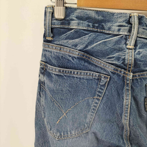 ブルーブルー BLUE BLUE ボタンフライストレートデニムパンツ レディース w28