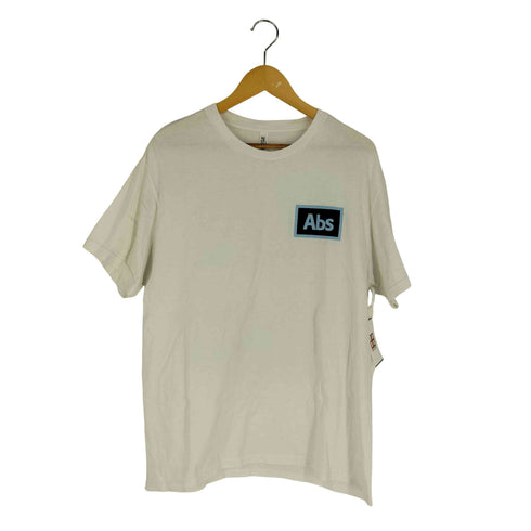 アップルバターストア APPLE BUTTER STORE コットン 両面プリント クルーネックTシャツ メンズ import:L