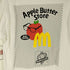 アップルバターストア APPLE BUTTER STORE コットン 両面プリント クルーネックTシャツ メンズ import:L