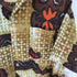 60-70S BUDO TAHITISHIRT バテイック 総柄 開襟 オープンカラー アロハ シャツ メンズ
