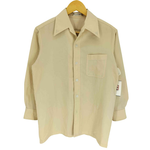 Son Ansony デカ襟 開襟 オープンカラー L/S シャツ メンズ