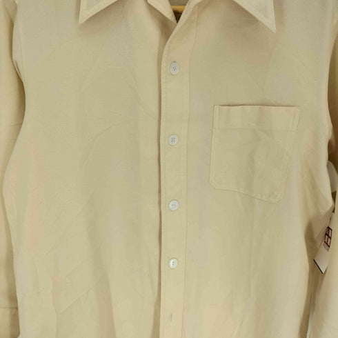 Son Ansony デカ襟 開襟 オープンカラー L/S シャツ メンズ